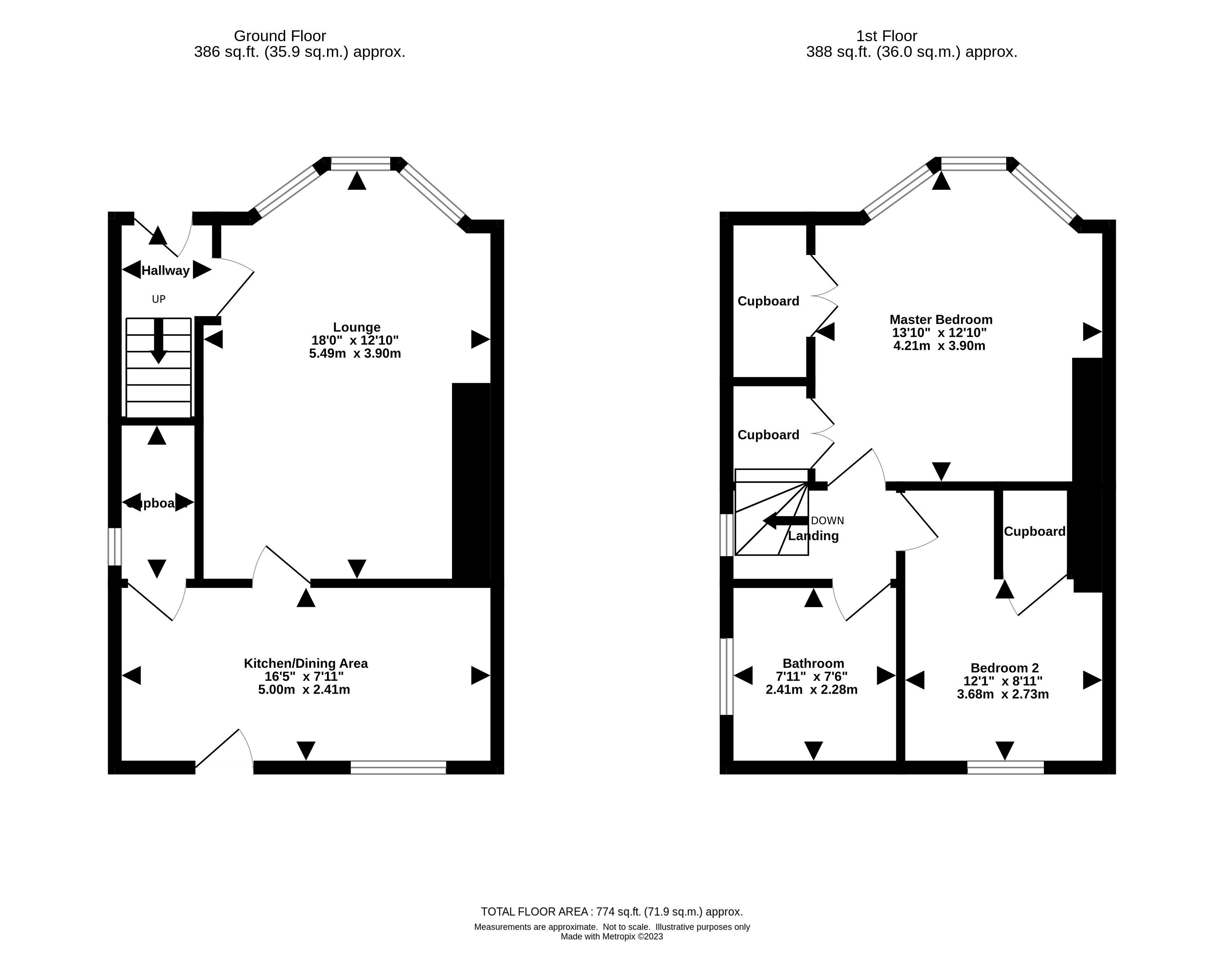 Floor Plan for 12 Cree Avenue, Newton Stewart
