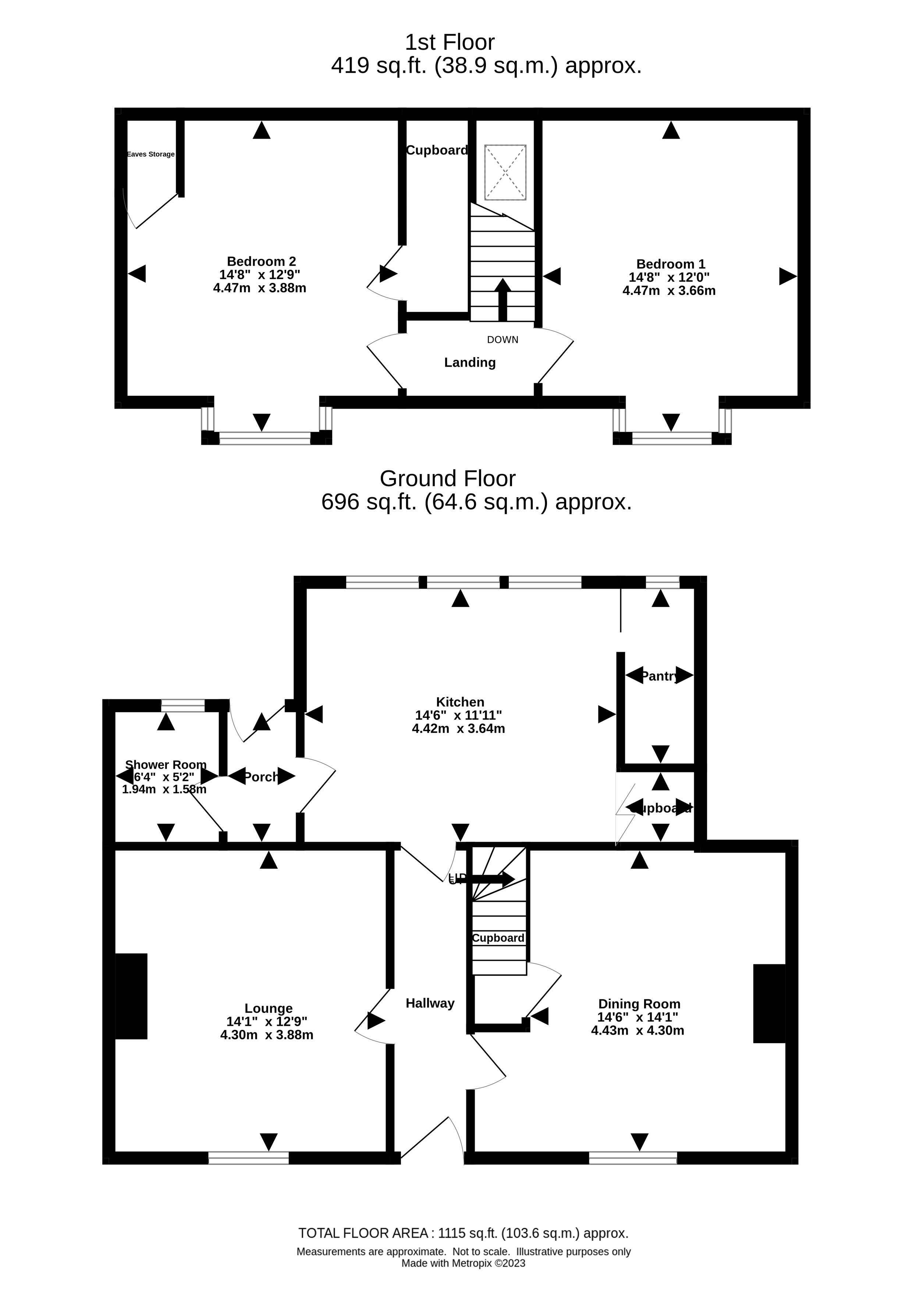 Floor Plan for 13 Isle Street , Whithorn