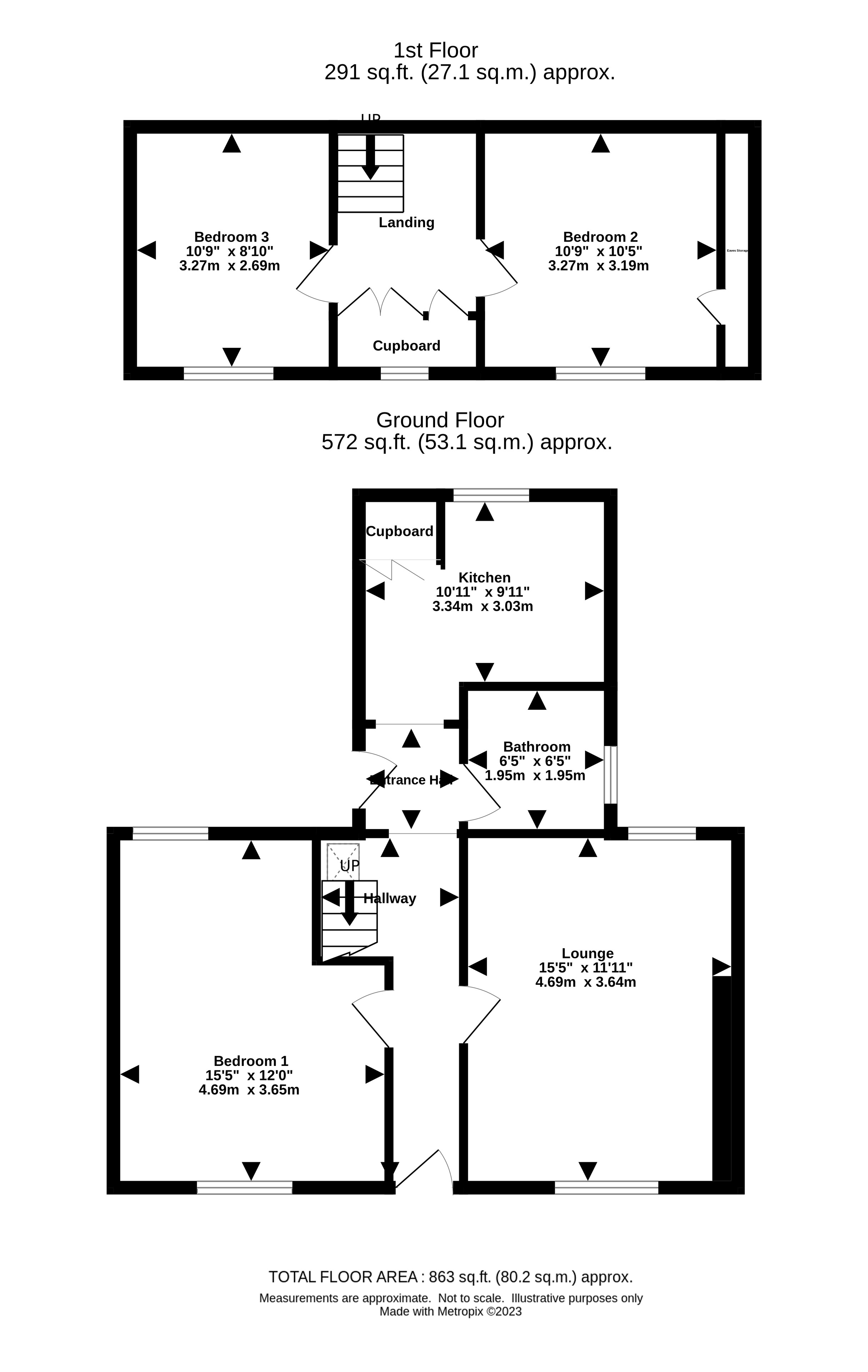 Floor Plan for 9 North Street, Glenluce