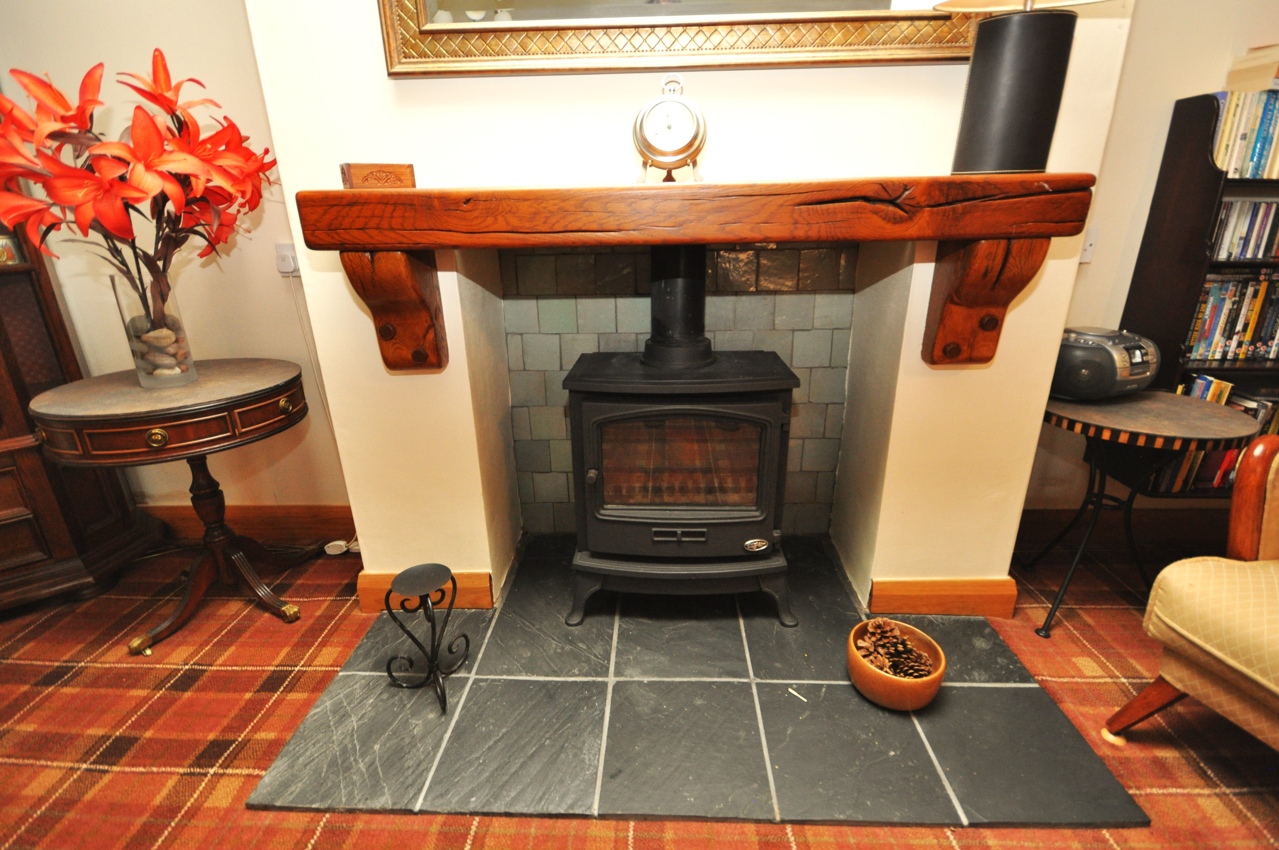 Photograph of Fireplace