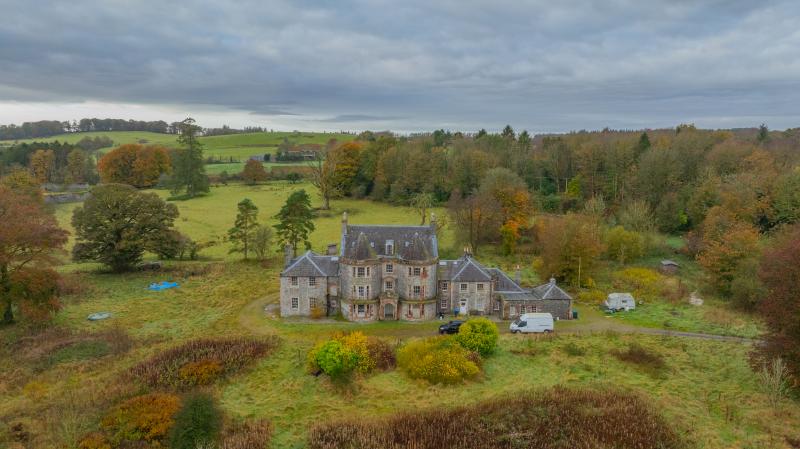 Photograph of 'Merton Hall', Newton Stewart