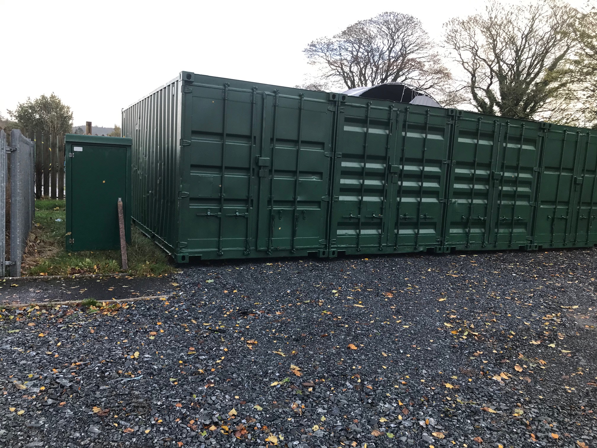 Photograph of Storage Containers, Newton Stewart
